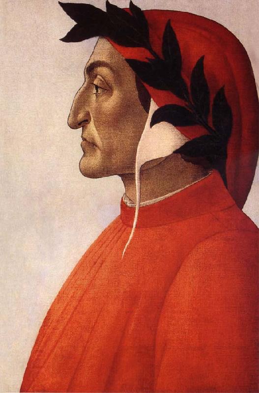 Sandro Botticelli Portrat of Dante China oil painting art